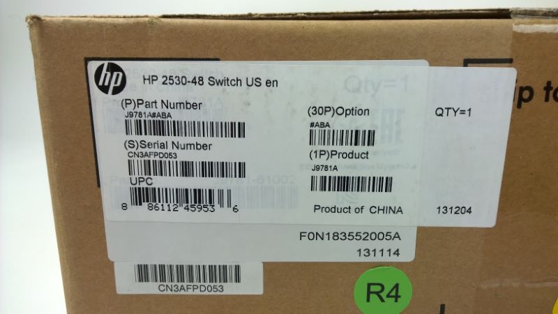 HP 2530-48