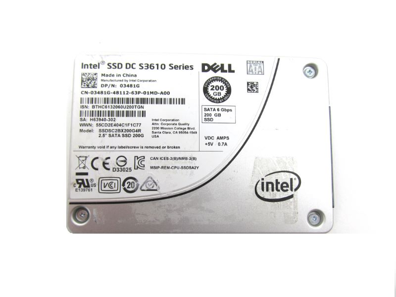 Intel SSDSC2BX200G4R