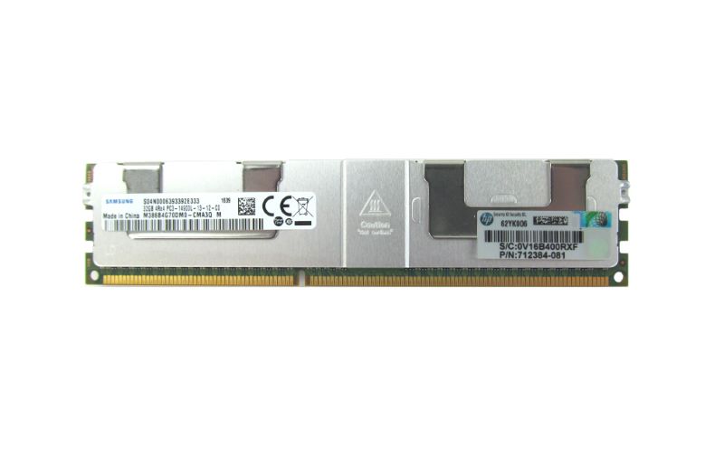 HP 712384-081 32Gb 1X32Gb PC3-14900L DDR3 Memory